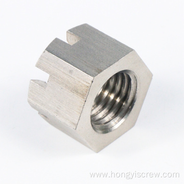 Stainless Steel Castle Nut M24 SS304 316